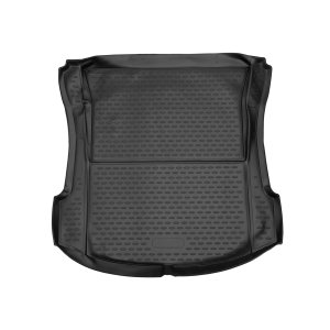 Tesla Model 3 Trunk Mat - Omac - TPE - Black - 2017-2025 Tesla Model 3 Trunk Mat - Omac - TPE - Black - 2017-2025